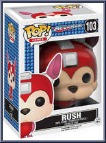 Rush from MegaMan - Basic Series manufactured by Funko [Front]