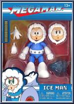 Ice Man from MegaMan - Basic Series manufactured by Jada Toys [Front]