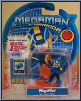 MegaMan from MegaMan NT Warrior - 2" Scale manufactured by Mattel [Front]