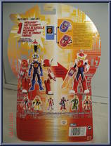 ProtoSoul from MegaMan NT Warrior - Doublesoul Deluxe manufactured by Mattel [Back]