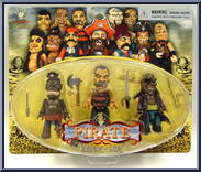 Petery Stripes / Willie One-eye / Zugbinnie from Mez-Itz - Pirates manufactured by Mezco [Front]