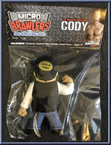 Cody (with Suit) from Micro Brawlers - Basic Series manufactured by ProWrestlingTees [Back]