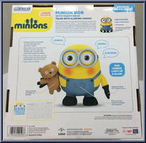 Minion Bob with Teddy Bear (Plush) from Minions - Basic Series manufactured by Thinkway Toys [Back]