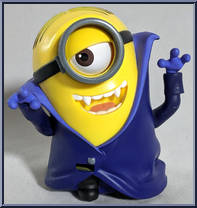 Dracula's Minion Stuart from Minions - Poseable Deluxe manufactured by Thinkway Toys [Loose]
