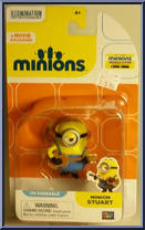 Minion Stuart from Minions - Poseable manufactured by Thinkway Toys [Front]
