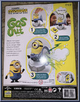 Gas Out Game from Minions - Rise of Gru - Role Play manufactured by Mattel [Back]