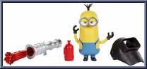 Kevin (Flame Throwing) from Minions - Rise of Gru - Basic Series manufactured by Mattel [Loose]