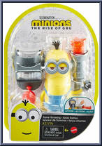 Kevin (Flame Throwing) from Minions - Rise of Gru - Basic Series manufactured by Mattel [Front]