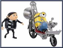 Pedal Power Gru from Minions - Rise of Gru - Movie Moments manufactured by Mattel [Loose]