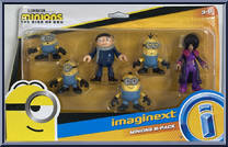 Minions 6-Pack Action Figure