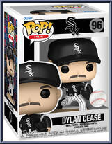 Dylan Cease (Pitching) (White Sox) from MLB - Pop! Vinyl Figures manufactured by Funko [Front]