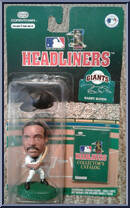 Barry Bonds from MLB Headliners - 1996 Season manufactured by Corinthian [Front]