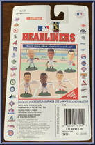 Cal Ripken, Jr. from MLB Headliners - 1998 Season manufactured by Corinthian [Back]