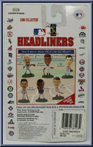 Gary Sheffield from MLB Headliners - 1998 Season manufactured by Corinthian [Back]