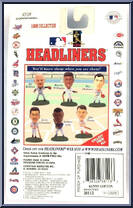 Kenny Lofton from MLB Headliners - 1998 Season manufactured by Corinthian [Back]