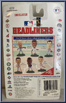 Randy Johnson from MLB Headliners - 1998 Season manufactured by Corinthian [Back]