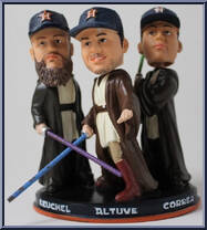Jedi Council (Houston Astros) from MLB - Stadium Giveaways - Bobbleheads manufactured by Unknown [Loose]