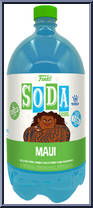 Maui (Translucent Blue) from Moana - 3-Liter Soda manufactured by Funko [Front]