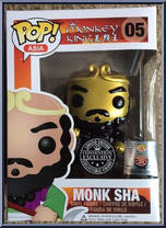 Monk Sha (Gold) from Monkey King - Pop! Vinyl Figures manufactured by Funko [Front]