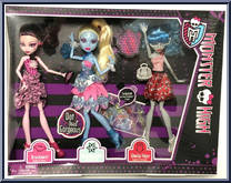 3-Pack from Monster High - Dot Dead Gorgeous manufactured by Mattel [Front]