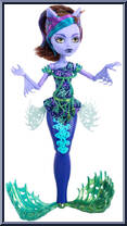 Clawdeen Wolf (Glowsome Ghoulfish) Action Figure