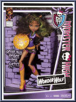 Clawdeen Wolf as Wonder Wolf from Monster High - Power Ghouls manufactured by Mattel [Front]