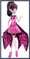 Draculaura (Ghoul to Bat) (Verson 1) from Monster High - Transforming Ghouls manufactured by Mattel [Loose]