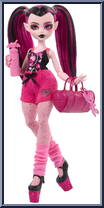 Draculaura (Monster Mysteries) from Monster High - Skulltimate Secrets manufactured by Mattel [Loose]