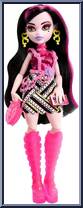 Draculaura (Neon Frights) from Monster High - Skulltimate Secrets manufactured by Mattel [Loose]