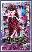 Draculaura (Photo Booth Ghouls) from Monster High - Welcome to Monster High manufactured by Mattel [Front]