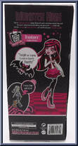 Draculaura from Monster High - Killer Style I manufactured by Mattel [Back]