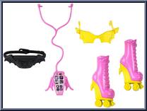 Draculaura Accessories from Monster High - Fashion Packs - Complete Look manufactured by Mattel [Loose]