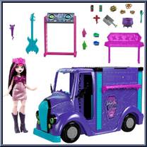 Fangtastic Food Truck (Draculaura) from Monster High - Playsets manufactured by Mattel [Loose]