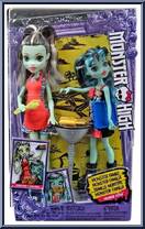 Frankie Stein / Alivia Stein from Monster High - Monster Family manufactured by Mattel [Front]