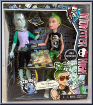 Deuce Gorgon & Gillington Webber from Monster High - Manster manufactured by Mattel [Front]