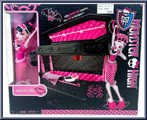 Jewelry Box Coffin (Draculaura) from Monster High - Dead Tired manufactured by Mattel [Front]