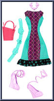 Lagoona Blue from Monster High - Fashion Packs - Complete Look manufactured by Mattel [Loose]