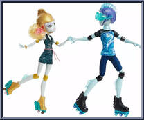 Lagoona Blue / Gillington "Gil" Webber from Monster High - Wheel Love manufactured by Mattel [Loose]