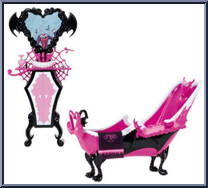 Powder Room from Monster High - Playsets manufactured by Mattel [Loose]