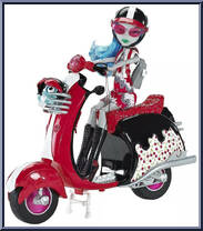 Scooter (Ghoulia Yelps) from Monster High - Playsets manufactured by Mattel [Loose]