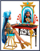 Self-Scare Day Vanity (Cleo de Nile) from Monster High - Playsets manufactured by Mattel [Loose]