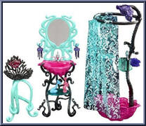 Shower from Monster High - Playsets manufactured by Mattel [Loose]