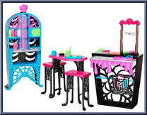 Student Lounge from Monster High - Social Spots manufactured by Mattel [Loose]