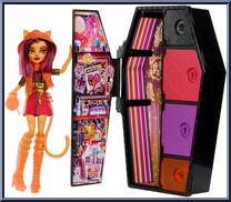 Toralei Stripe (Neon Frights) from Monster High - Skulltimate Secrets manufactured by Mattel [Loose]
