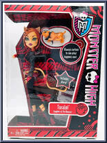 Toralei Stripe from Monster High - Campus Stroll manufactured by Mattel [Front]