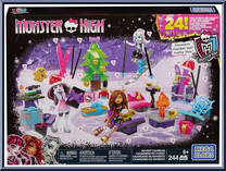 Advent Calendar from Monster High - Playsets manufactured by Mega Bloks [Front]