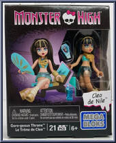 Gore-Geous Throne (Cleo de Nile) from Monster High - Playsets manufactured by Mega Bloks [Front]