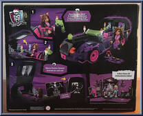 Monster Moviemobile (Clawdeen Wolf) from Monster High - Playsets manufactured by Mega Bloks [Back]
