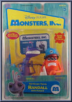 Randall with Fungus from Monsters, Inc - Scare Teams manufactured by Hasbro [Front]