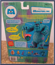 Sulley from Monsters, Inc - Basic Series manufactured by Hasbro [Back]